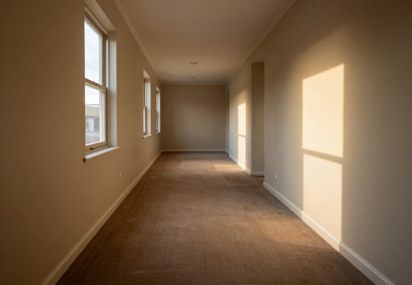 Dry and restored living room in Glenorie after flood cleanup